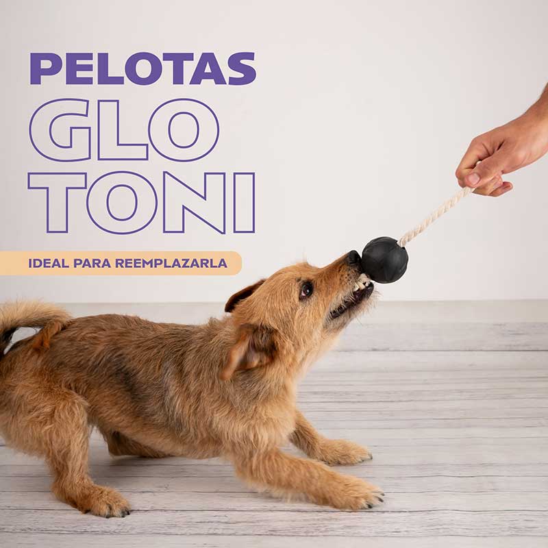 Pelota Glotoni Extreme - Caucho natural - Imagen 2