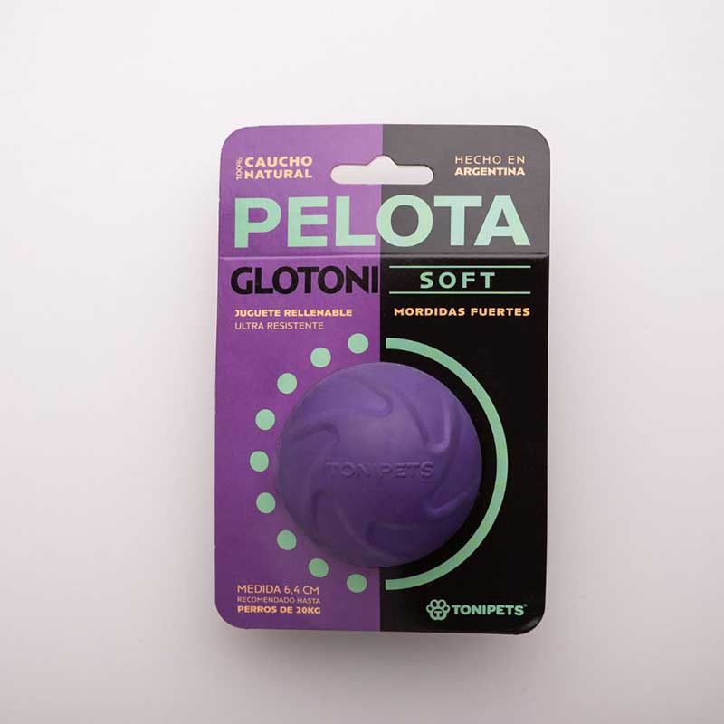 Pelota Glotoni Soft (Nueva fórmula más flexible)