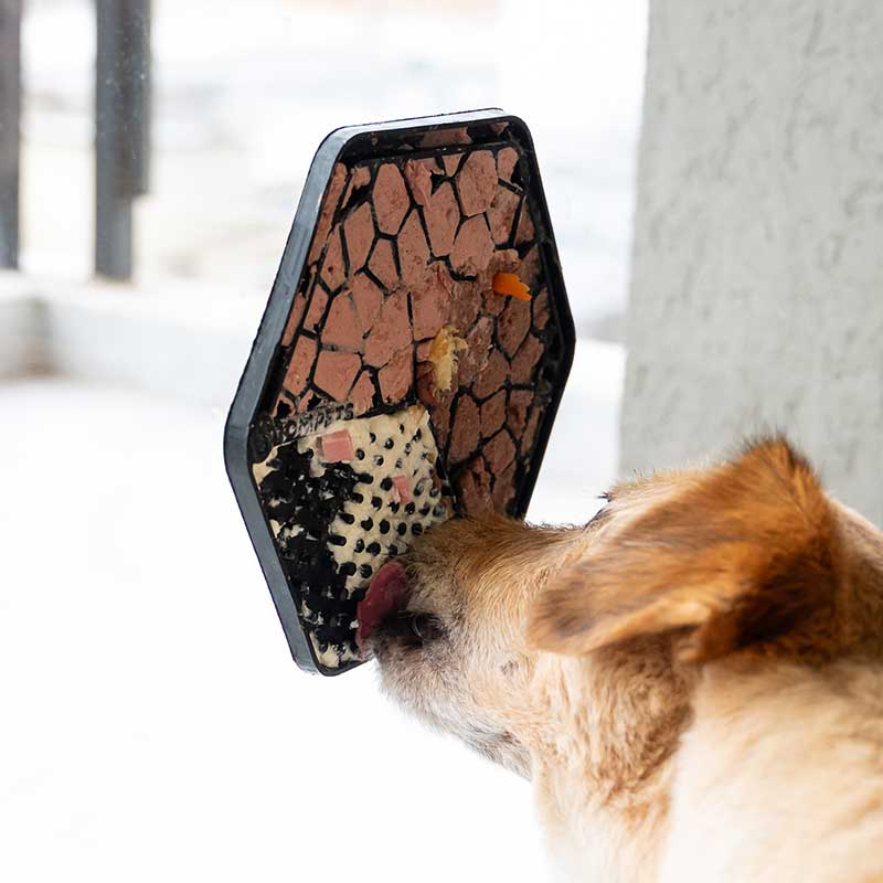 Alfombra de lamer Lickitoni, caucho natural - Imagen 2