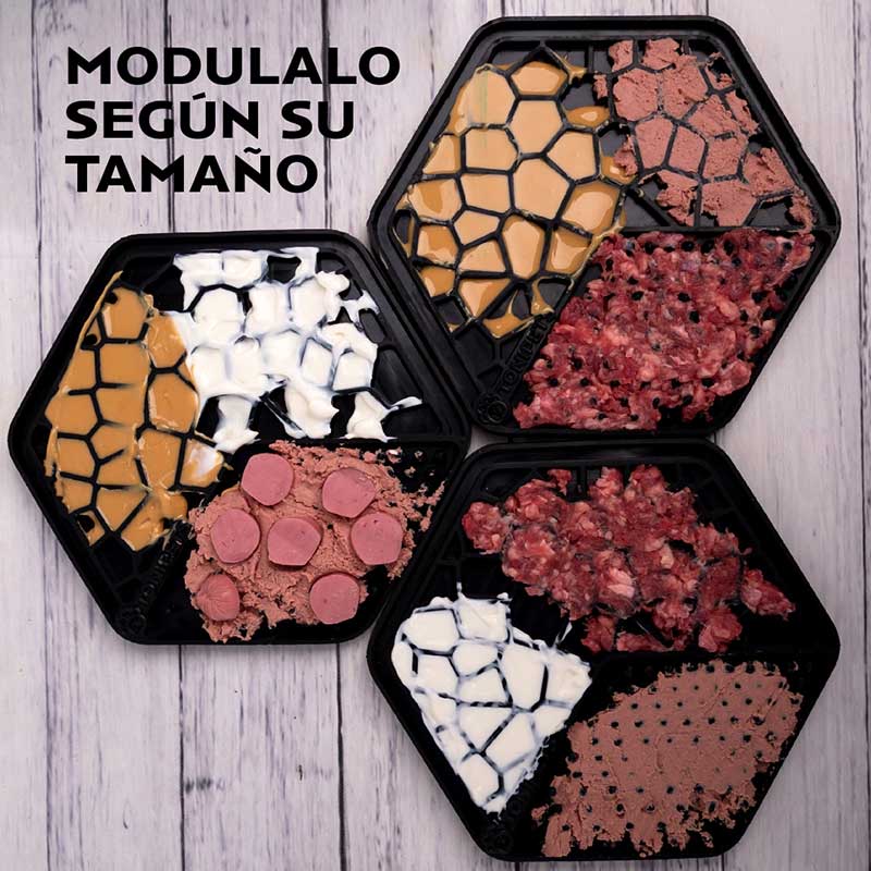 Alfombra de lamer Lickitoni, caucho natural - Imagen 3